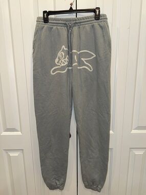 Icecream Gray Sweatpants with Red Brand Tag